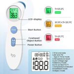 Fieberthermometer kontaktlos infrarot Stirnthermometer – Bild 4