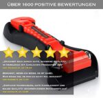 Heldenwerk® Auto Notfallhammer 2er Set – Sicherheitshammer mit Gurtschneider & gehärteten Spitzen – Bild 3