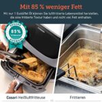 COSORI Heissluftfritteuse 5,5L XXL Friteuse Heissluft Fritteusen Air Fryer mit Digitalem LED-Touchscreen, 13 Programmen, Vorheizen & Warmhalten, 100 Rezepte auf Deutsch, ohne Öl, 1700W – Bild 3