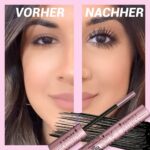 Maybelline New York Schwarze Wimperntusche für extrem lange Wimpern, Lash Sensational Sky High Mascara, Very Black, 7,2 ml – Bild 5