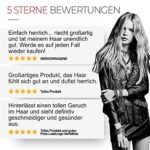 Kokos-Hitzeschutzspray - Leave-in-Haarkur für trockenes Haar, Anti-Frizz, UV-Schutz, Antistatisch, Hitzeschutz, Glanz &Volumen - 10 Vorteile in einem Styling-Produkt – Bild 4
