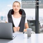 Rückenmassagegerät, Rücken Nacken mit Wärmefunktion Massagegerät, Schultern Massagegerät – Bild 4