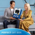 Everlasting Comfort Sitzkissen für den Bürostuhl - Memory Foam Kissen - Unterstützung für Beine, Hüften, Steissbein und Rücken (Schwarz) – Bild 7