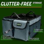 Drive Auto Products Kofferraum Organizer - Praktische Kofferraumtasche mit Fächern - Einkaufskorb, Aufbewahrungsbox für Auto Zubehör – Bild 3