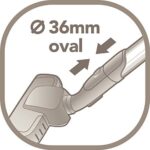 AEG AKIT12 Düsen-Set (360° Home & Car Kit, Detailreinigung, Softbürste, flexible Fugendüse, Mini-Turbodüse, für Sauger mit 36mm Ovalrohr, grau) – Bild 10