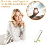 Beurer TL 30 Tageslichtlampe, Simulation von Tageslicht, Lichtstärke ca. 10.000 Lux bei 10 cm Abstand, Medizinprodukt mit LED-Technologie, flimmer- und UV-frei – Bild 2