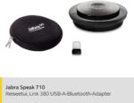 Jabra Speak 710 Konferenzlautsprecher – Unified Communications zertifizierter tragbarer Lautsprecher mit Bluetooth Adapter und USB-Anschluss – Für Laptop, Smartphone und Tablet – Bild 2