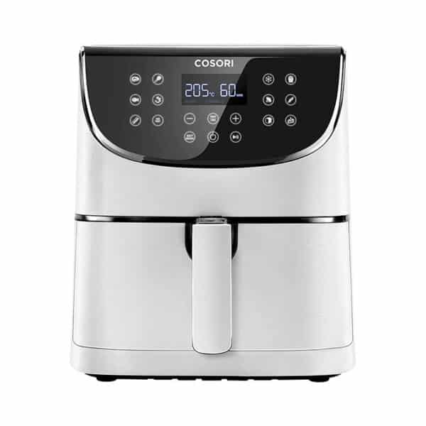 COSORI Heissluftfritteuse 5,5L XXL Friteuse Heissluft Fritteusen Air Fryer mit Digitalem LED-Touchscreen, 13 Programmen, Vorheizen & Warmhalten, 100 Rezepte auf Deutsch, ohne Öl, 1700W