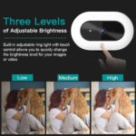 NexiGo StreamCam N930E mit Software, 1080P Webcam mit Ringlicht und Sichtschutz, Auto Fokus, Plug and Play, Webkamera für Online Lernen, Zoom Meeting Skype Teams, PC Mac Laptop Desktop – Bild 3