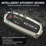 CTEK MXS 5.0, Batterieladegerät 12V, Temperaturkompensation, intelligente Ladung, Für Auto Und Motorrad, Batteriepfleger Mit Rekonditionierungsmodus Und AGM-Option – Bild 3