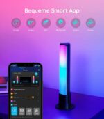 Govee Smart LED Lightbar, WiFi RGBIC TV Hintergrundbeleuchtung mit Kamera, Gaming Lampe Sync mit Musik, funktioniert mit Alexa und Google Assistant, Play Light Bar für 27-45 Zoll Fernseher PC – Bild 6