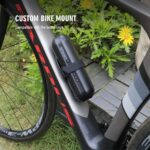 CYCPLUS Luftpumpe I50PSI Elektrischer Kompressor Tragbar Fahrradpumpe Mini Reifenpumpe mit Digital LCD LED Licht Wiederaufladbarer Li-ionen 12V für alle Fahrräder als Taschenlampe und Powerbank – Bild 11