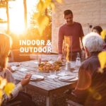 Höfats, Tischkamin für Indoor und Outdoor, Tischfeuer, Windlicht, Gartenfackel und Bioethanolkamin aus Edelstahl – Bild 7