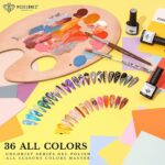 Modelones Gel Nagellack Set 36 Farben UV Gel Nagellack Pastell Weiss Schwarz Gel Lack Set für Nagelstudio Design Starter Maniküre Set Weihnachts Set – Bild 7