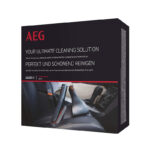 AEG AKIT12 Düsen-Set (360° Home & Car Kit, Detailreinigung, Softbürste, flexible Fugendüse, Mini-Turbodüse, für Sauger mit 36mm Ovalrohr, grau)