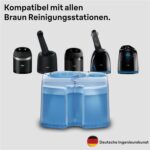 Braun 3-in-1 ShaverCare Reinigungskartuschen für Reinigungsstationen, reinigt Rasierer 10x besser als Wasser, ORIGINAL Kartusche