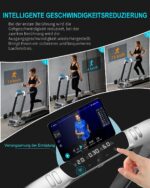 OVICX Q2S Laufband für Zuhause Laufband Klappbar Tragbares Kompaktes Laufbänder Walking Laufband Workout Elektrisches Laufband mit LED Display Gerätehalter Home Gym Laufband für Kleine Räume – Bild 7