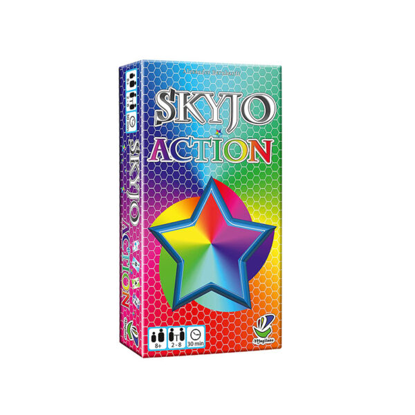 Magilano, SKYJO Action oder SKYJO, Das aufregende Kartenspiel für spassige und amüsante Spieleabende im Freundes und Familienkreis