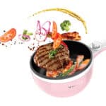 Vocha Elektrische Pfanne, 1,5 L Hot Pot Kleine - Dual Power – Bild 2