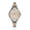 FOSSIL Womens Watch Georgia, 32mm case size, Quartz movement, Leather strap Fossil