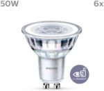 Philips LEDclassic Lampe ersetzt 50W, GU10, 6-er Pack, warmweiss (2700 Kelvin), 355 Lumen, Reflektor – Bild 2