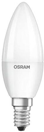 Osram LED Base Classic B Lampe, in Kerzenform mit E14-Sockel, nicht dimmbar, Ersetzt 5.5W = 40 Watt, Matt, Warmweiss - 2700 Kelvin, 4er-Pack – Bild 4
