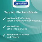 Dr. Beckmann Teppich Flecken-Bürste | Teppichreiniger zur Entfernung selbst hartnäckiger Flecken und Gerüche | inkl. Bürstenapplikator – Bild 2