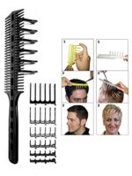 Original CombPal haarschneidekamm, Scherenschneider über Kamm Haarschneidewerkzeug, haare schneiden hilfe Haarschneideset, Barber Haircutting Comb Set – Bild 2