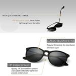 SUNGAIT Vintage Runde Sonnenbrille für Damen Herren Klassischer Retro Designer Stil – Bild 3
