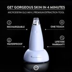 Microderm GLO Mini Diamant Mikrodermabrasion und Saugwerkzeug, Mitesserentferner und Porenvakuum, fortschrittliche Gesichtsbehandlungsmaschine, Anti Aging Faltenpflege für Kollagenproduktion – Bild 5