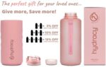 Hydracy Trinkflasche – BPA-frei, mit Zeitmarkierung & auslaufsicher – Bild 6
