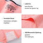 INNERSY Unterhosen Damen Baumwolle Slips Mehrpack Hipster Bequeme Unterwäsche 6er Pack – Bild 4