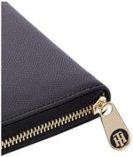 Tommy Hilfiger Damen Honey Large Za Wallet Geldbörse, Schwarz (Black), 2x10x19 cm – Bild 3