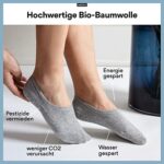 Snocks Sneaker Socken Damen & Herren (6x Paar), No Show Socks Füsslinge & Sneakersocken Ballerina – Bild 5
