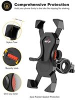 Grefay Fahrrad Handyhalterung Universal Motorrad Handy Halterung für 3,5-6,5 Zoll Smartphone mit 360° Drehbar – Bild 2