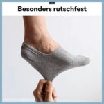 Snocks Sneaker Socken Damen & Herren (6x Paar), No Show Socks Füsslinge & Sneakersocken Ballerina – Bild 4