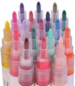 Acrylstifte Marker Stifte, Wasserfeste Stifte Permanent Marker Acrylfarben stifte für Stein Metall Papier Glas Holz Kunststoff Keramik Leder DIY Fotoalbum Acrylfarben Marker Set – Bild 8