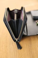 Bugatti Passione Geldbörse Damen Gross, Frauen Geldbeutel mit Reissverschluss Lang, Damengeldbörse Langbörse Portemonnaie im Querformat – Bild 3
