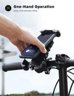 Lamicall Handyhalterung Fahrrad, Handyhalter Motorrad - Universal 360 Drehung Outdoor Fahrrad Halter für iPhone 13 Pro, 12 Pro Max Mini, 11 Pro Max, Xs Max, XR, X, 8, 7, 6S, Samsung S10 S9, Smartphone – Bild 3