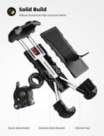 Lamicall Handyhalterung Fahrrad, Handyhalter Motorrad - Universal 360 Drehung Outdoor Fahrrad Halter für iPhone 13 Pro, 12 Pro Max Mini, 11 Pro Max, Xs Max, XR, X, 8, 7, 6S, Samsung S10 S9, Smartphone – Bild 4