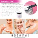 NeedCrystals Mikrodermabrasion Kristalle, Gesicht Peeling, Natürliches gesichtspeeling für stumpfe – Bild 5