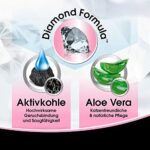 Biokat's Diamond Care Fresh mit Babypuder-Duft - Feine Katzenstreu mit Aktivkohle und Aloe Vera – Bild 3