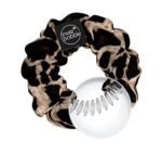 invisibobble Haargummi Leo Scrunchie Purrfection, Haargummis starker Halt für Mädchen & Damen