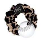 invisibobble Haargummi Leo Scrunchie Purrfection, Haargummis starker Halt für Mädchen & Damen