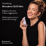 Microderm GLO Mini Diamant Mikrodermabrasion und Saugwerkzeug, Mitesserentferner und Porenvakuum, fortschrittliche Gesichtsbehandlungsmaschine, Anti Aging Faltenpflege für Kollagenproduktion – Bild 2