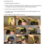 Original CombPal haarschneidekamm, Scherenschneider über Kamm Haarschneidewerkzeug, haare schneiden hilfe Haarschneideset, Barber Haircutting Comb Set – Bild 3