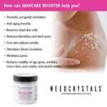 NeedCrystals Mikrodermabrasion Kristalle, Gesicht Peeling, Natürliches gesichtspeeling für stumpfe – Bild 6