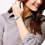 FOSSIL Womens Watch Georgia, 32mm case size, Quartz movement, Leather strap  Fossil – Bild 3