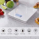RENPHO Küchenwaage, Digitalwaage mit LCD-Display, Professionelle Haushaltswaage mit Tara-Funktion, Präzision auf bis zu 1g, 5kg Maximalgewicht, Lebensmittelwaage zum Backen und Kochen mit App – Bild 4