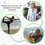Hydracy Trinkflasche – BPA-frei, mit Zeitmarkierung & auslaufsicher – Bild 5